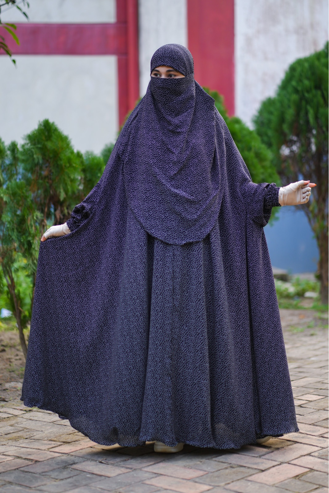 Long Abaya Zilbab | Code 656 - Image 3