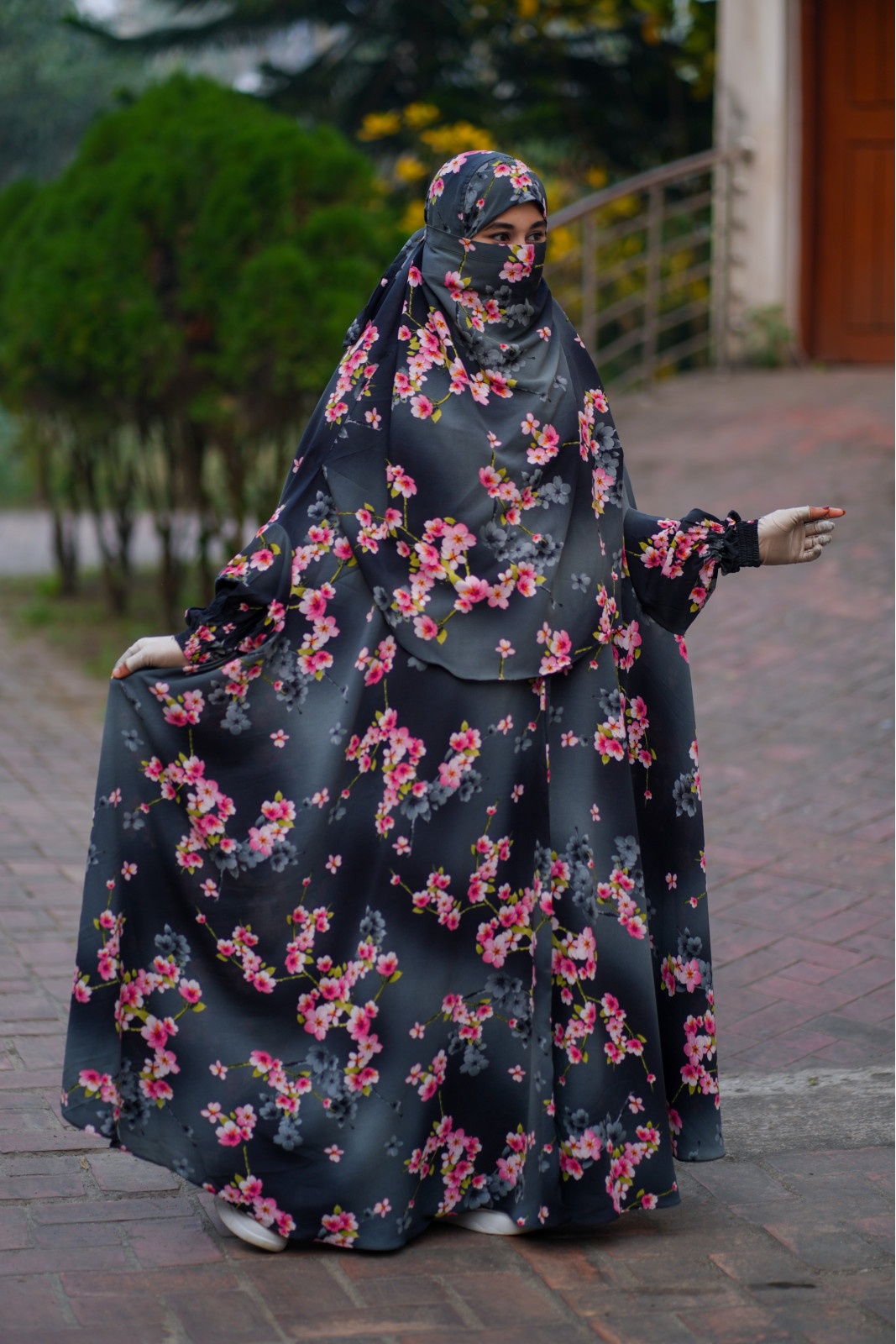 Long Abaya Zilbab | Code 654 - Image 3