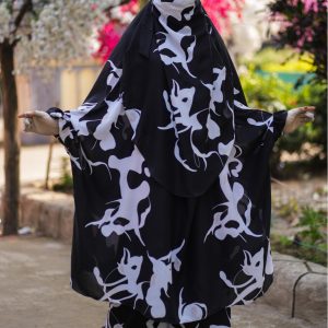 Luxury Mishori Silk Khimar Set | Code 643