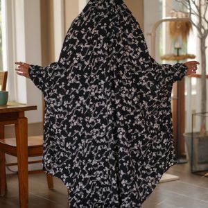 Luxury Mishori Silk Khimar Set | Code 648