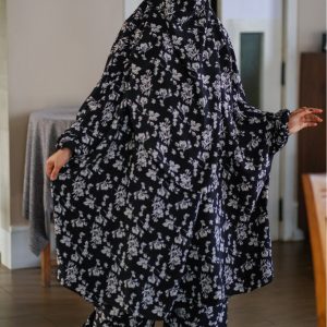 Luxury Mishori Silk Khimar Set | Code 649