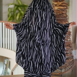 Luxury Mishori Silk Khimar Set | Code 640