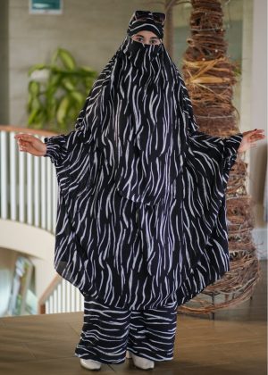 Luxury Mishori Silk Khimar Set | Code 640