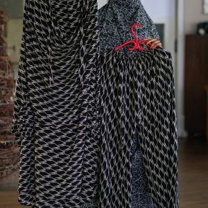Luxury Mishori Silk Khimar Set | Code 647