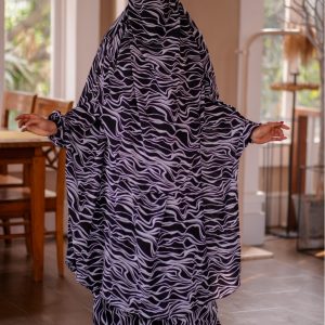 Luxury Mishori Silk Khimar Set | Code 641