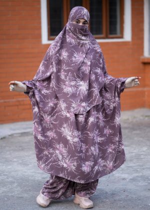 Luxury Mishori Silk Khimar Set | Code 637