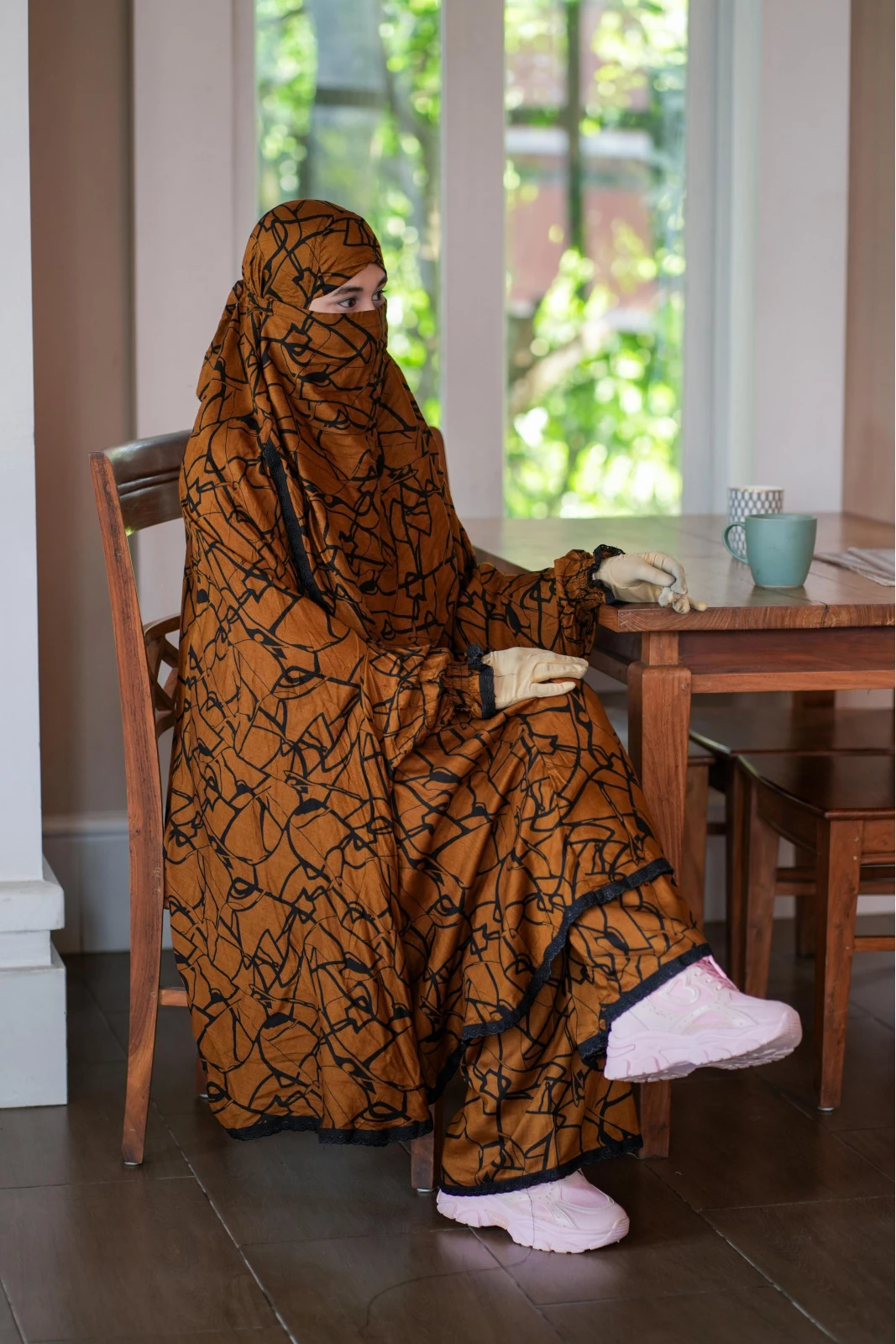 Khimar And Plazu Set | Code 691 - Image 2