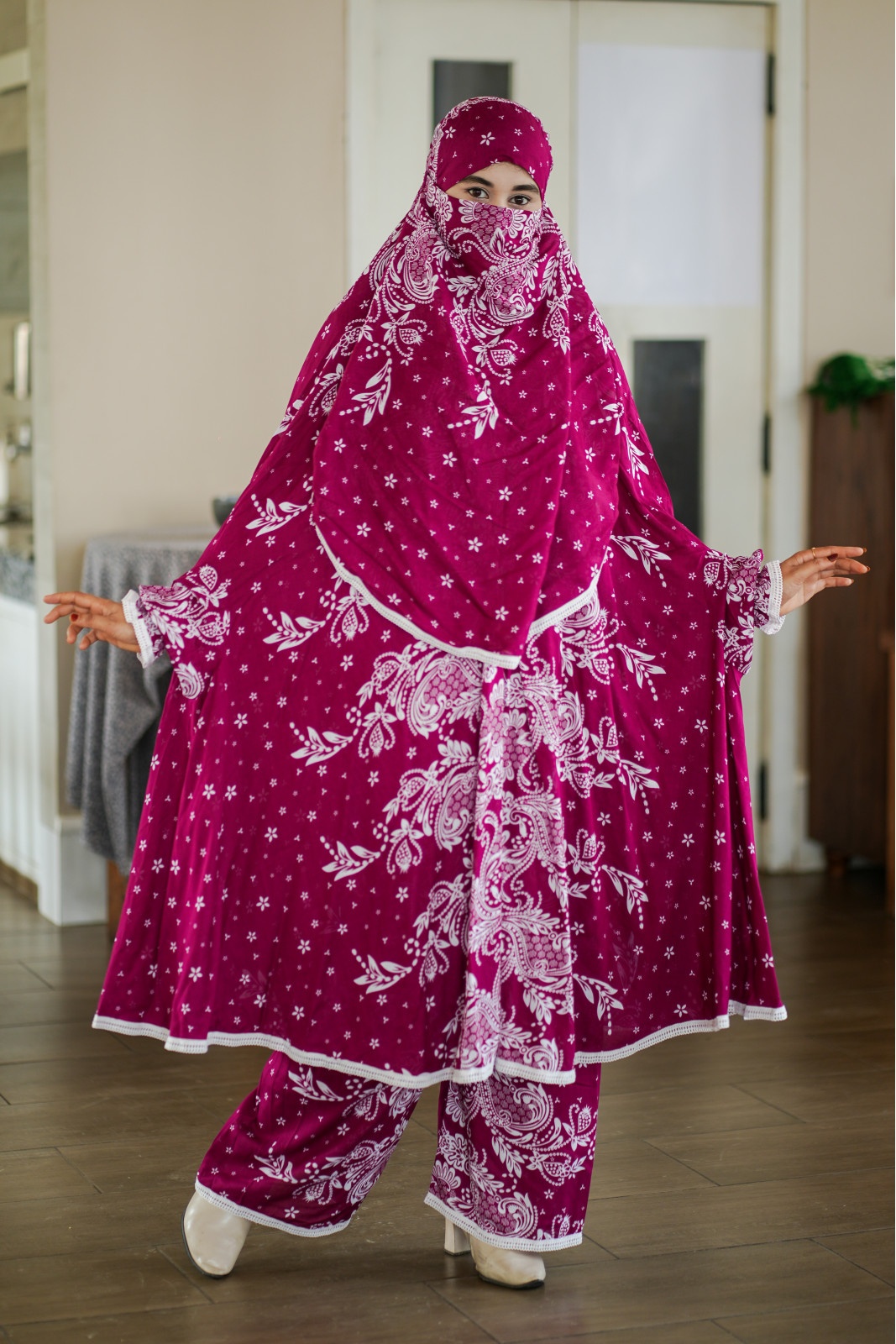 Khimar And Plazu Set | Code 677