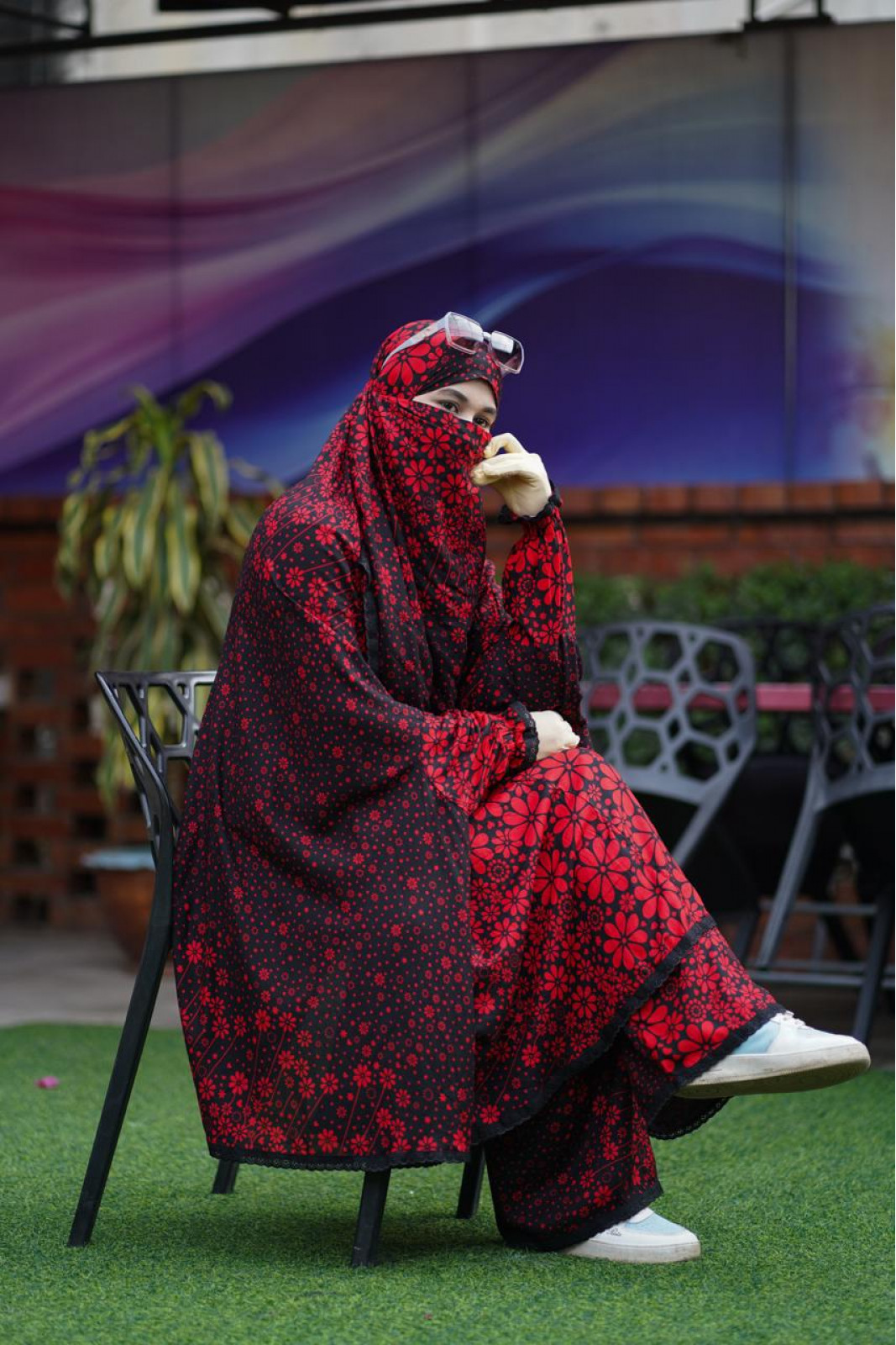Khimar And Plazu Set | Code 678 - Image 2